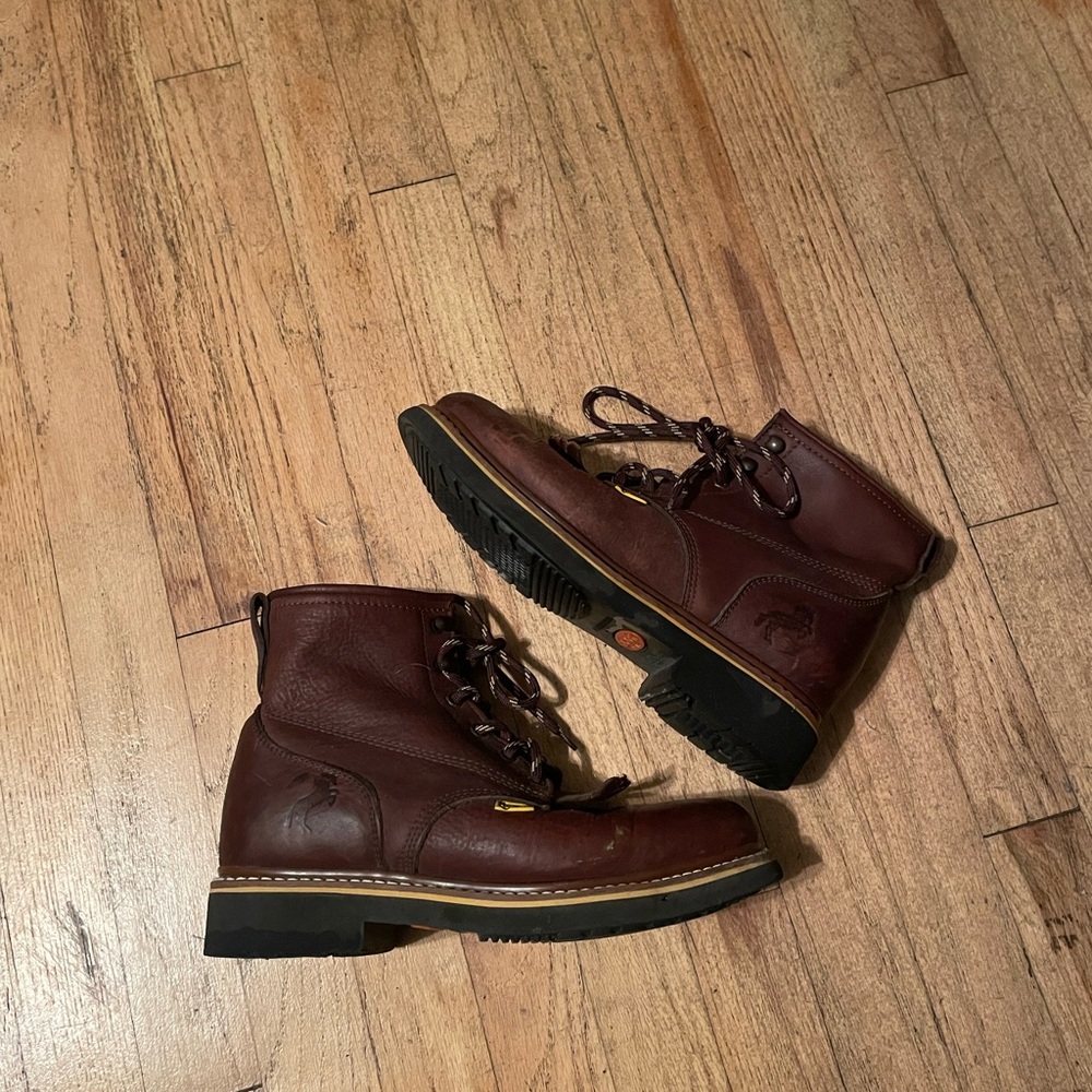 Men's Brown Leather Boots